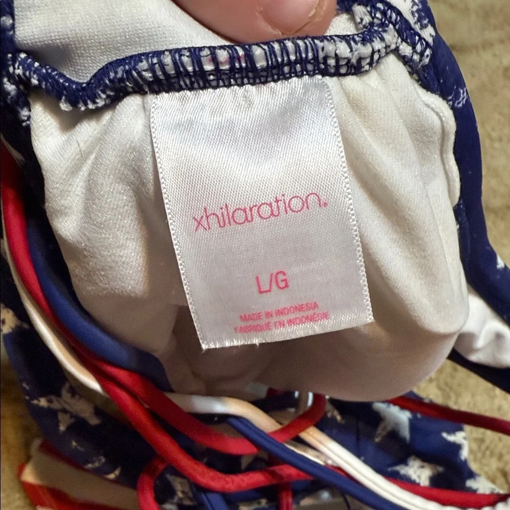 Star and Stripe American Flag Bikini Set size Large - Picture 3 of 6